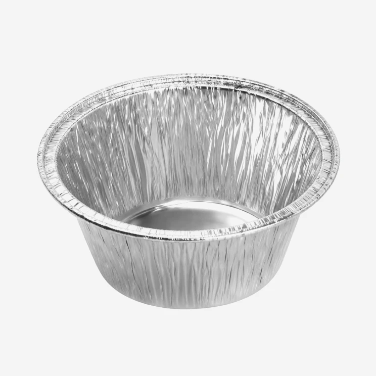 130ml Round Wrinkle-Wall Aluminum Foil Sauce Cup