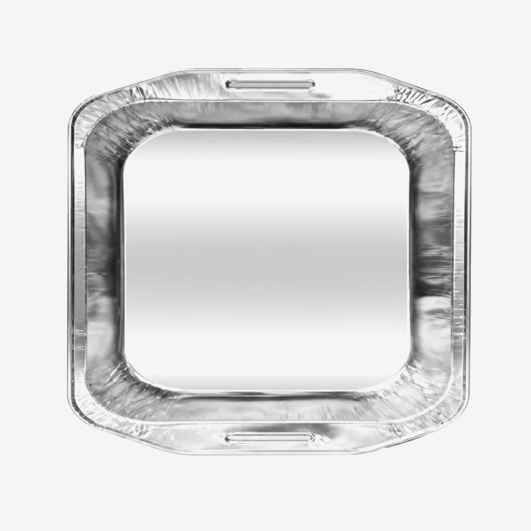 139 oz Half-Size Aluminum Foil Pan with Dome Lid Combo