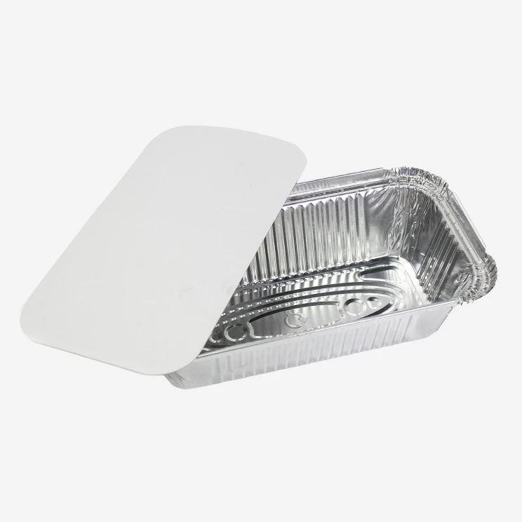 207 oz Rectangular Aluminum Roaster with Dome Lid Combo