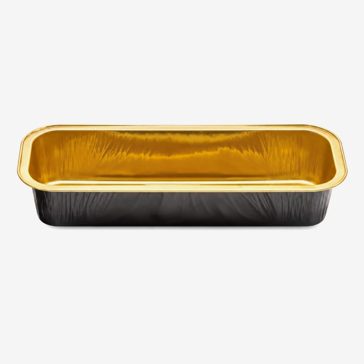 1116ml Smooth-Wall Aluminum Loaf Pan for Terrines and Cakes