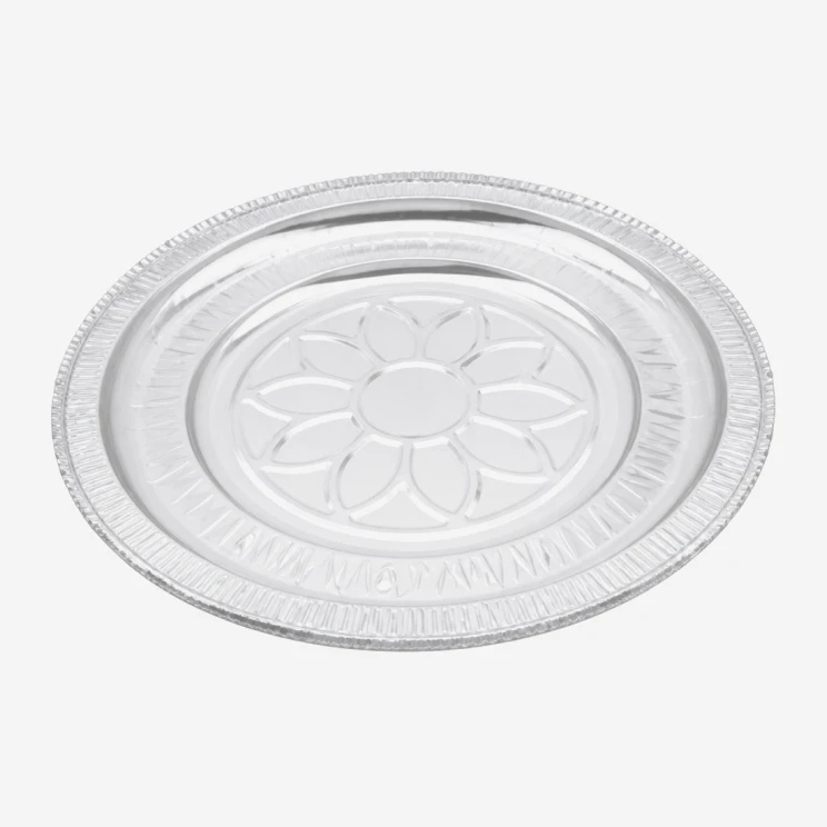 14 Inch Round Aluminum Foil Catering Tray for Shared Platters