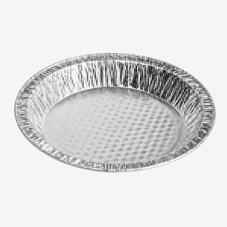 9 Inch Wrinkle-Wall Aluminum Pie Pan
