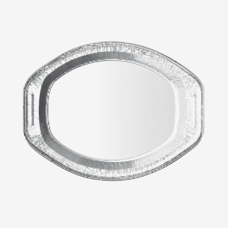 White Roasting Pans with Dome Lids