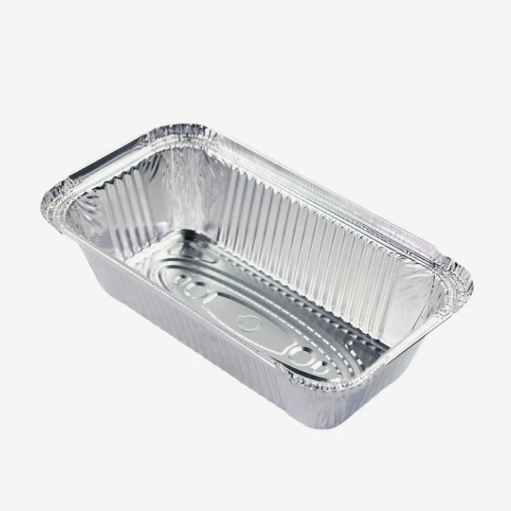 Wholesale 660ml Rectangular Aluminum Foil Pans (202x110mm)