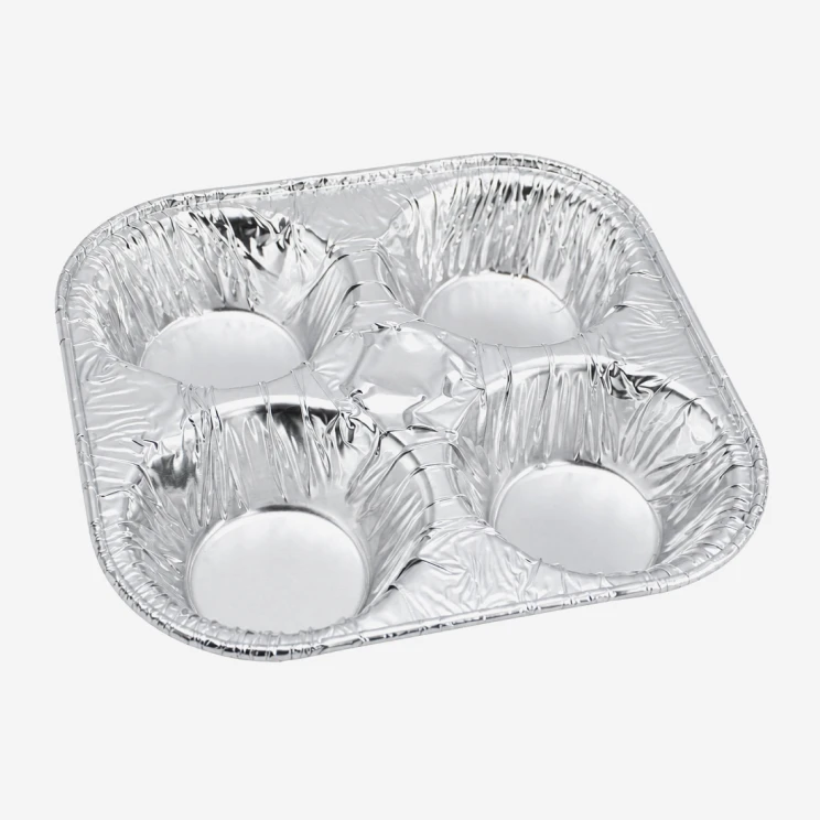4-Cavity Aluminum Giant Muffin Pan